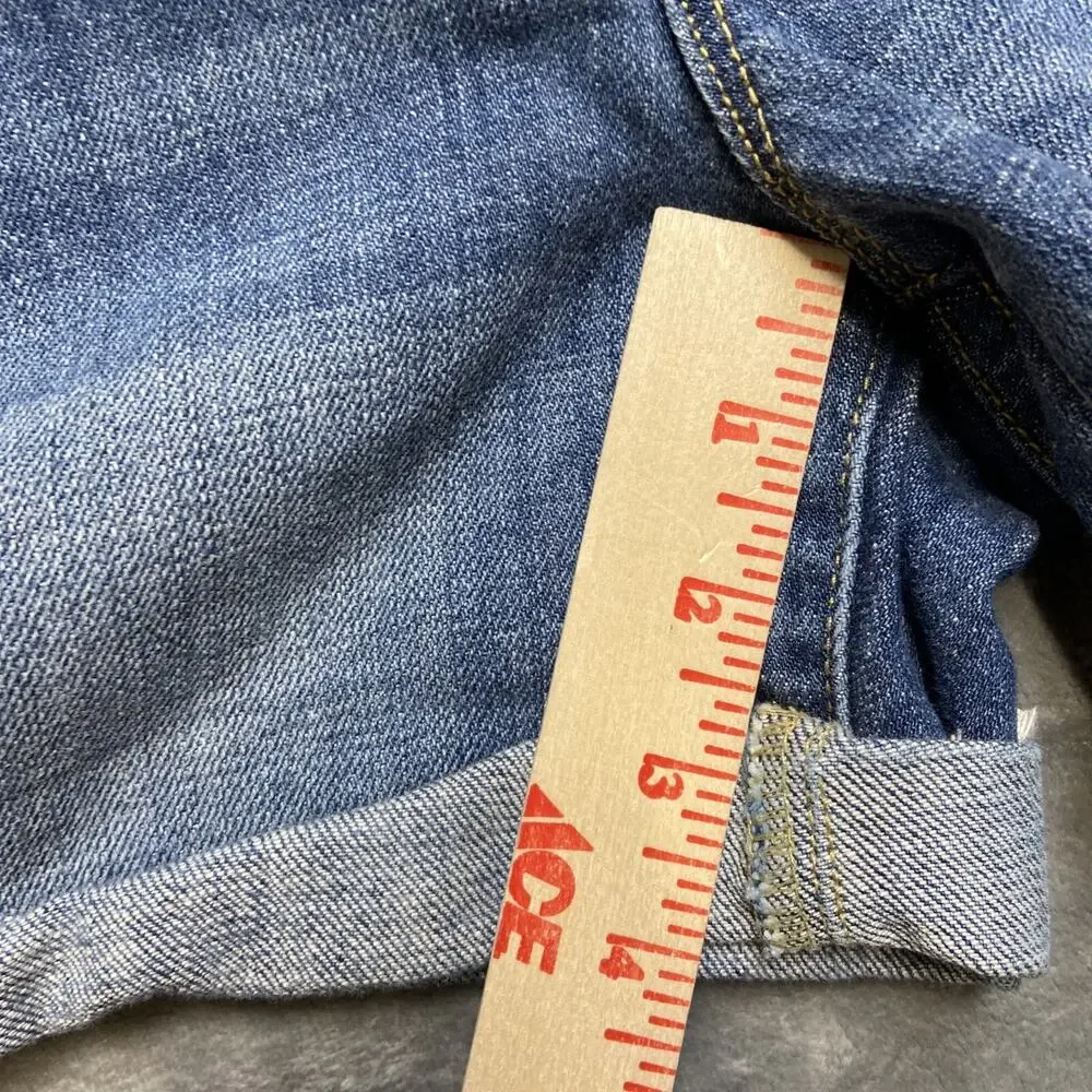 JCrew Cuffed Denim Jeans Women’s‎ Size 3 Blue Denim